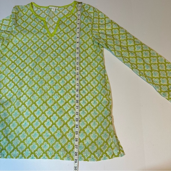 J. Jill split neck tunic top - Picture 7 of 8